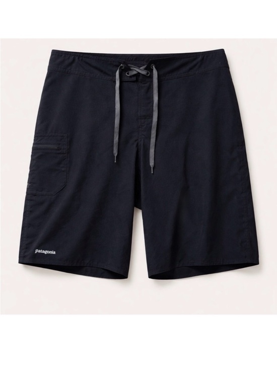 Patagonia Pants - Patagonia Stretch Planing Boardshorts Women’s Size 10 Black Surf Shorts